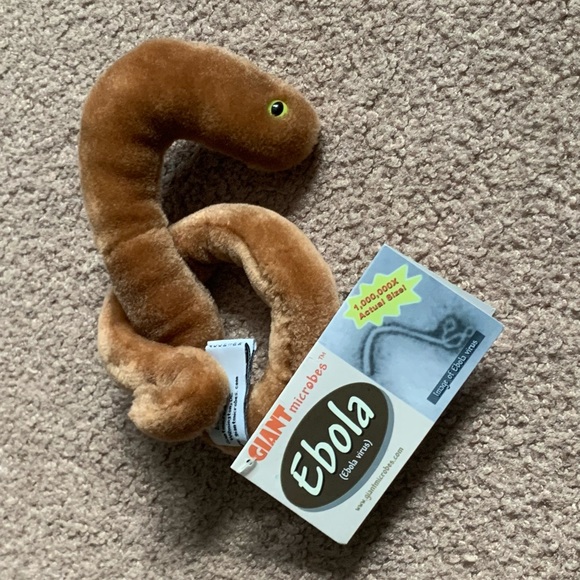 Giant Microbes Toys Ebola Virus Stuffed Plush Toy Giant Microbes